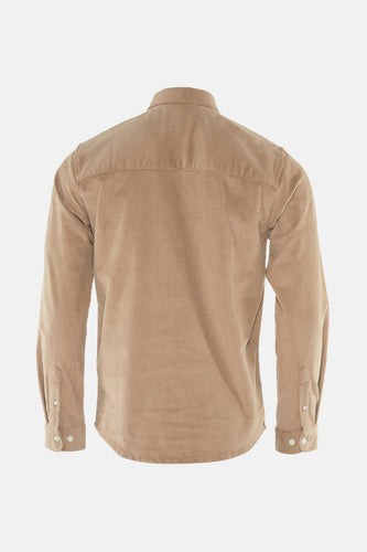 Chemise à manches longues - beige