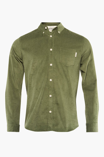 Chemise &agrave; manches longues - vert