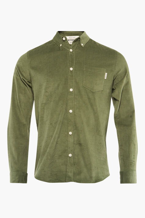 Chemise à manches longues - vert