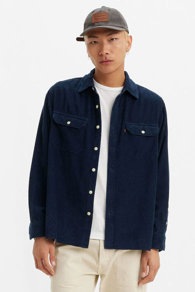 Chemise à manches longues - bleu