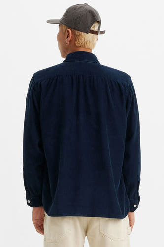 Chemise à manches longues - bleu