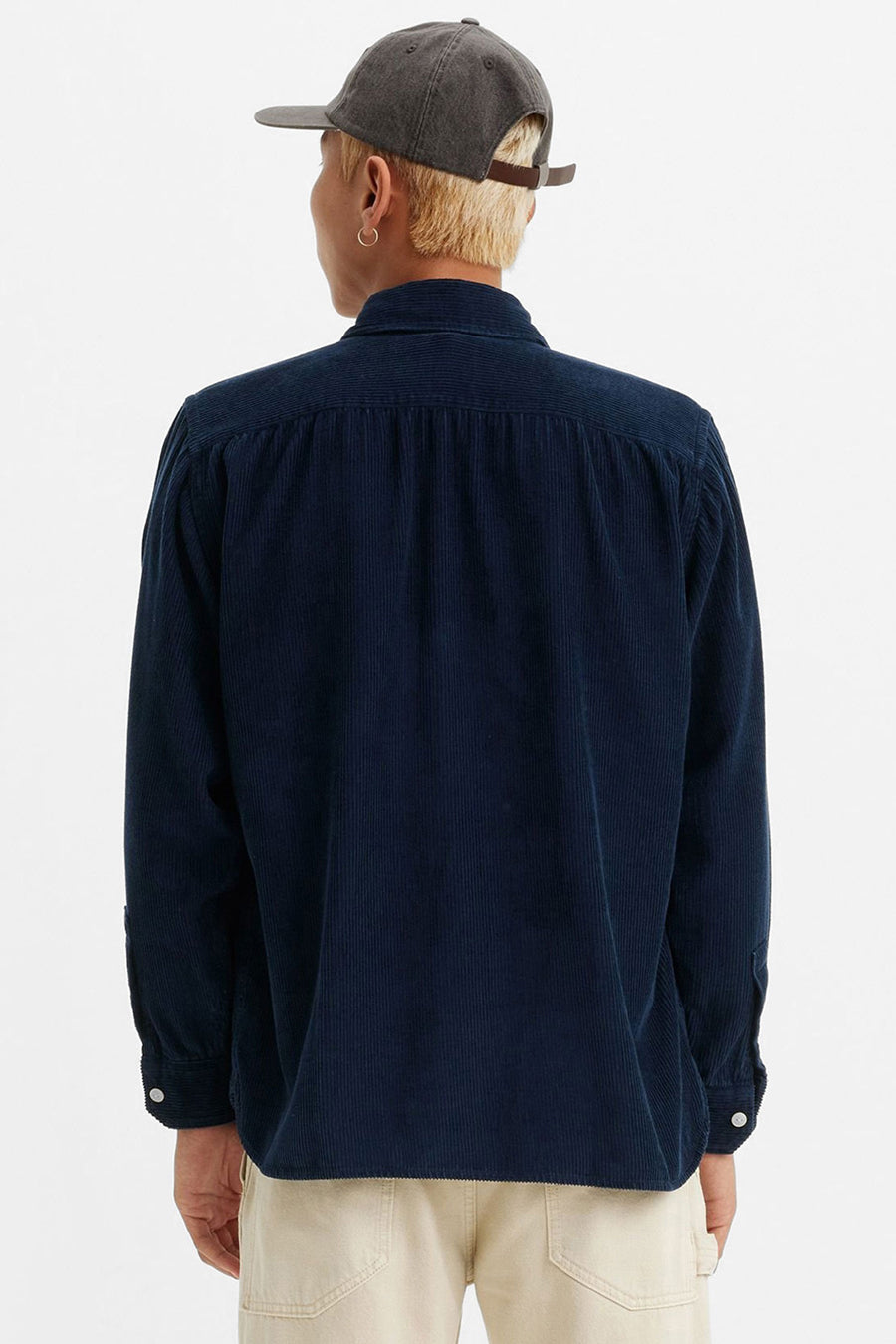 Chemise à manches longues - bleu