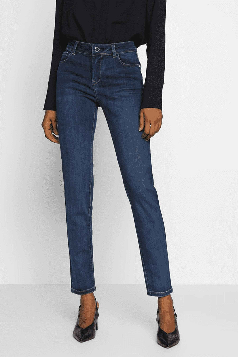 POM - dark blue denim - Morgan De Toi