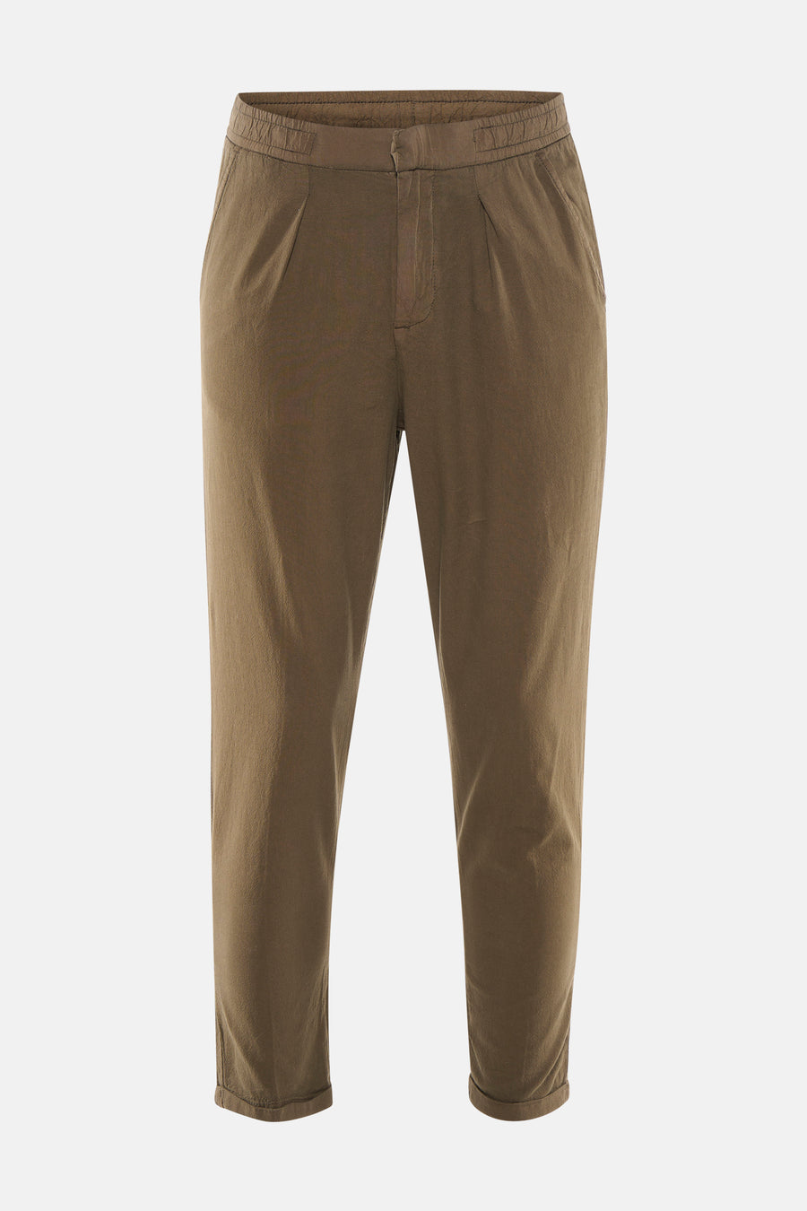 Pantalon coupe droite de REDEFINED REBEL, avec une taille élastique et une poche latérale.