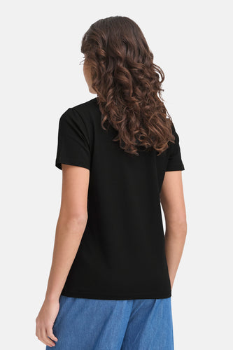 T-shirt à manches courtes - noir - Fransa®