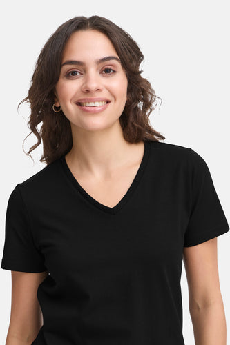 T-shirt à manches courtes - noir - Fransa®