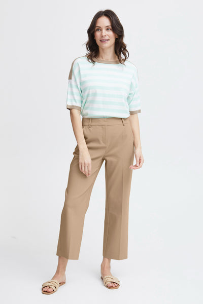 Pantalon de costume Beige - Fransa®