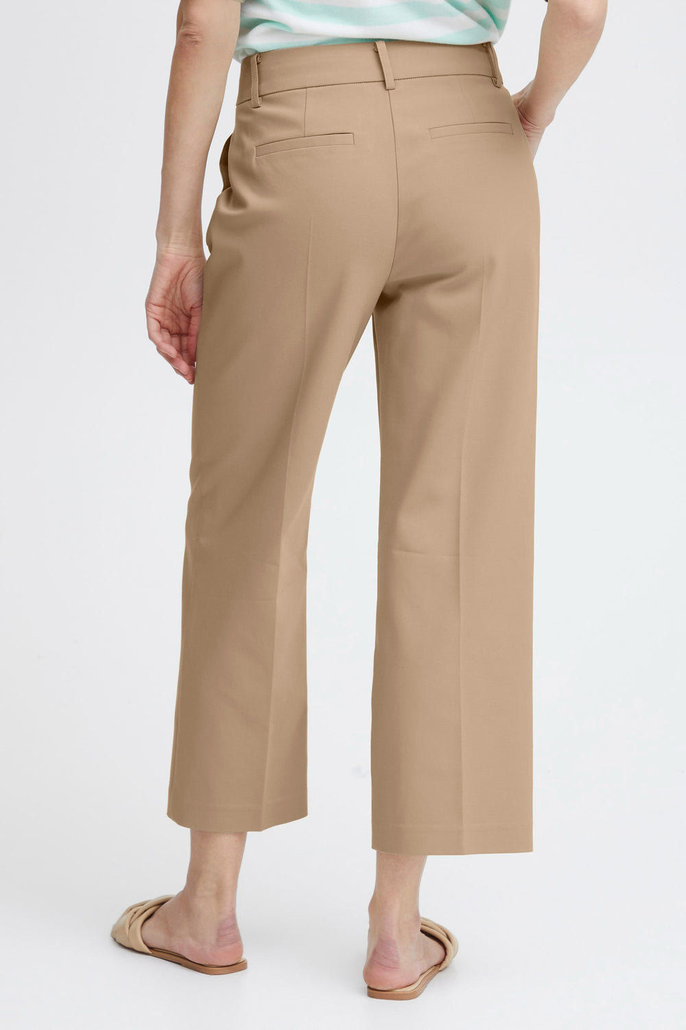 Pantalon de costume Beige - Fransa®