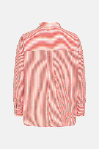 Chemise à manches longues - rouge - Fransa®