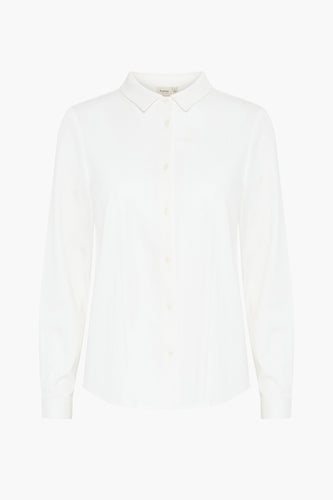 Chemise à manches longues - blanc - Fransa®