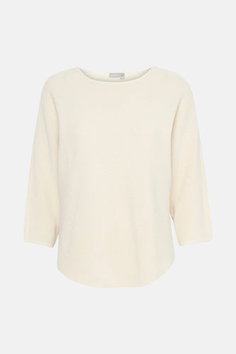 Pull à col rond - écru - Fransa® - 7