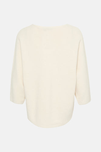 Pull à col rond - écru - Fransa® - 7