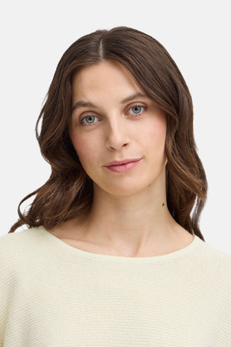 Pull à col rond - écru - Fransa® - 7