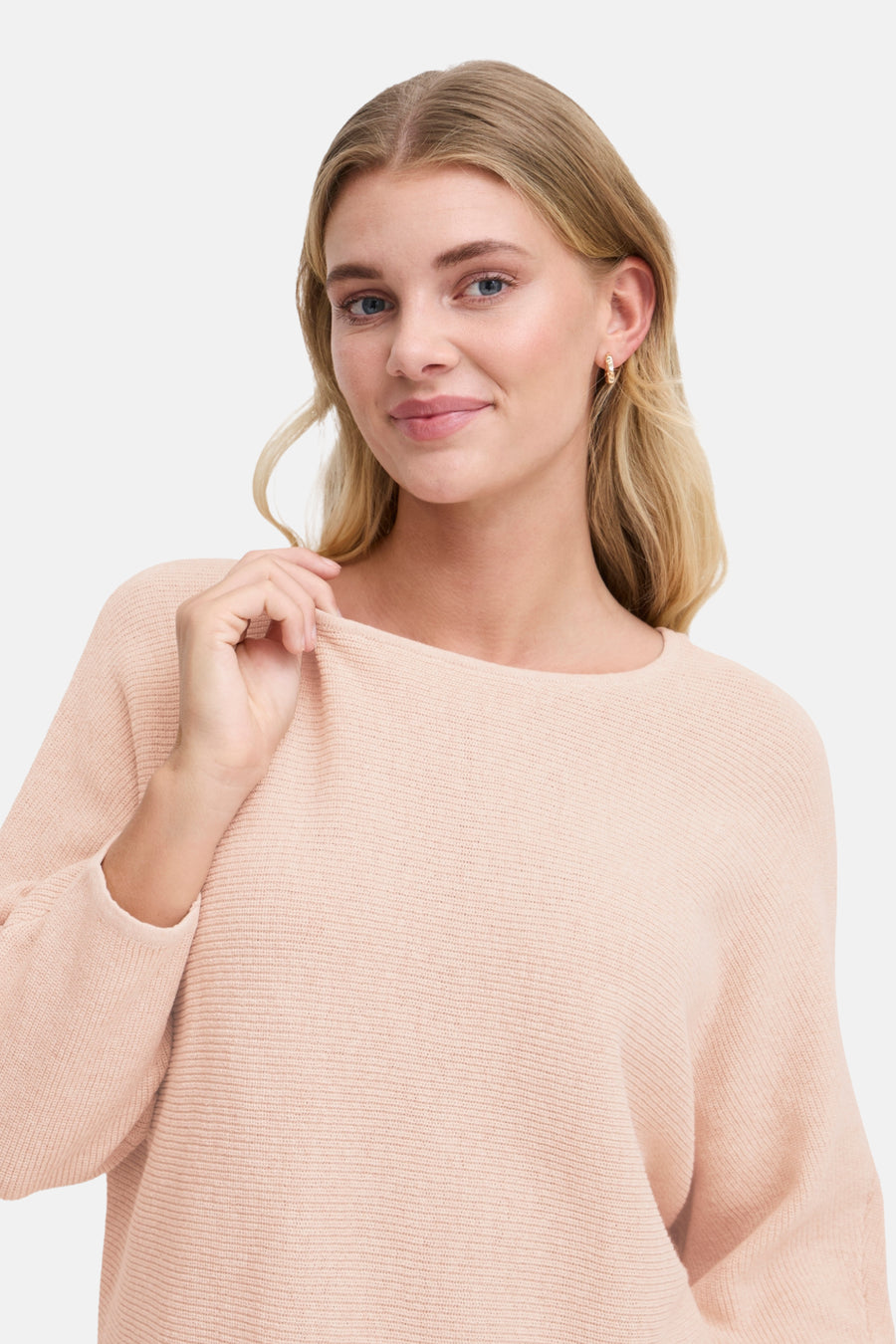 Pull col O rose - Fransa® - Fransa® - 7