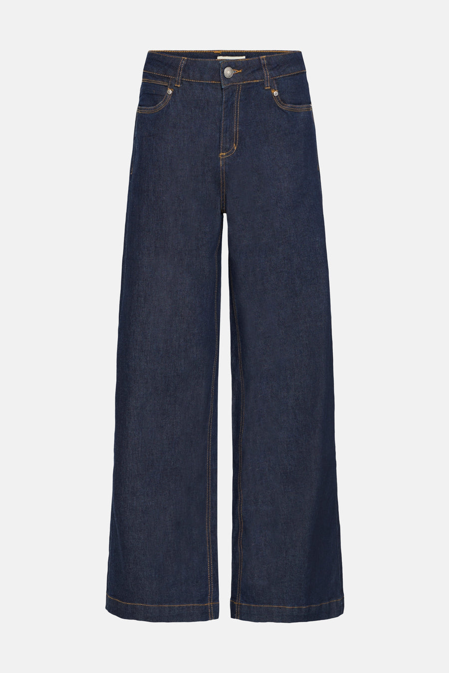 Jeans wide dark blue denim - Fransa® - Fransa® - 4