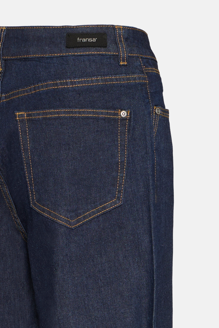 Jeans wide dark blue denim - Fransa® - Fransa® - 6