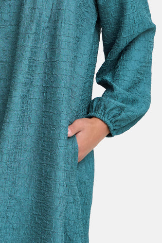 Robe à manches longues - bleu - Fransa®