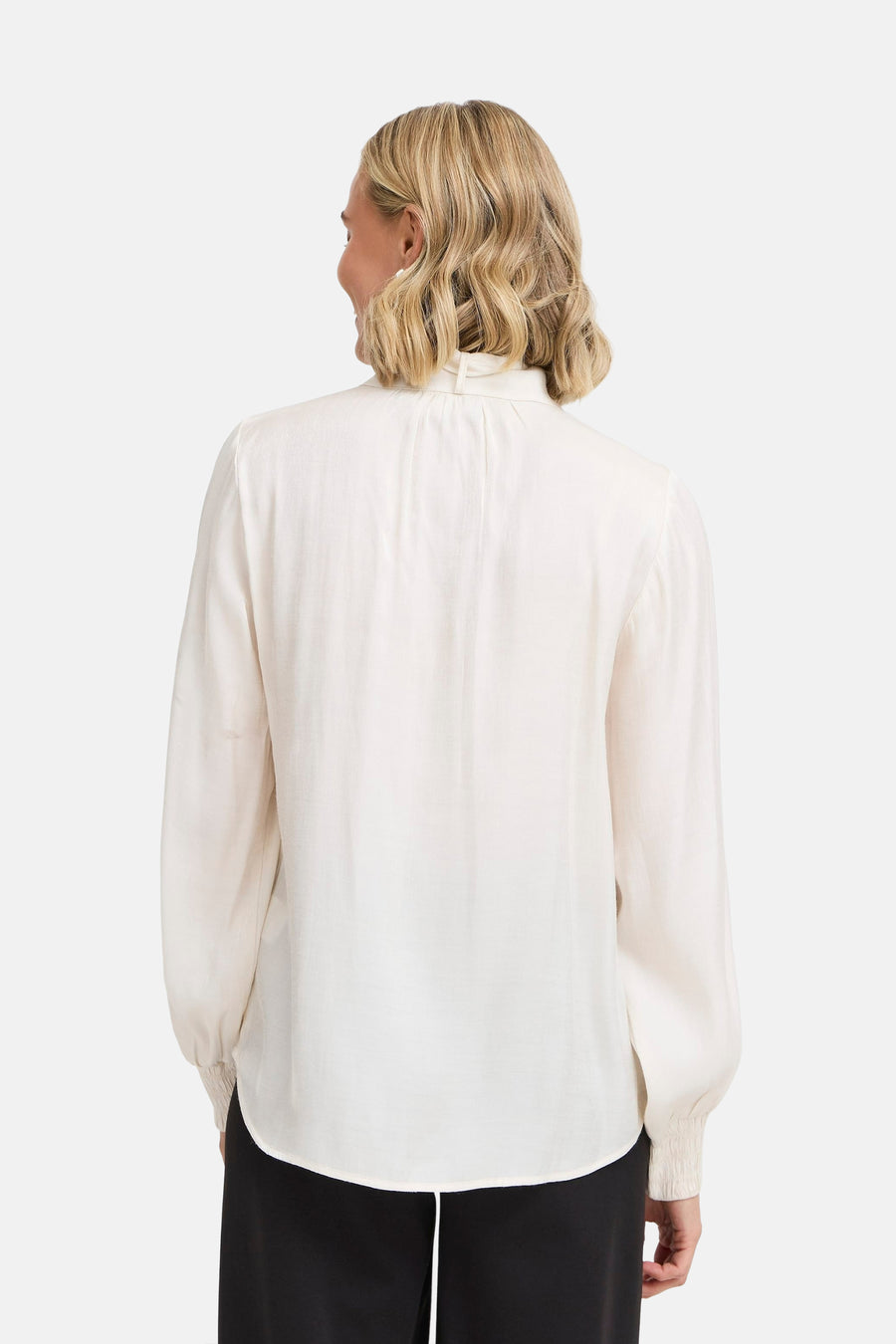 Blouse à manches longues - écru - Fransa®