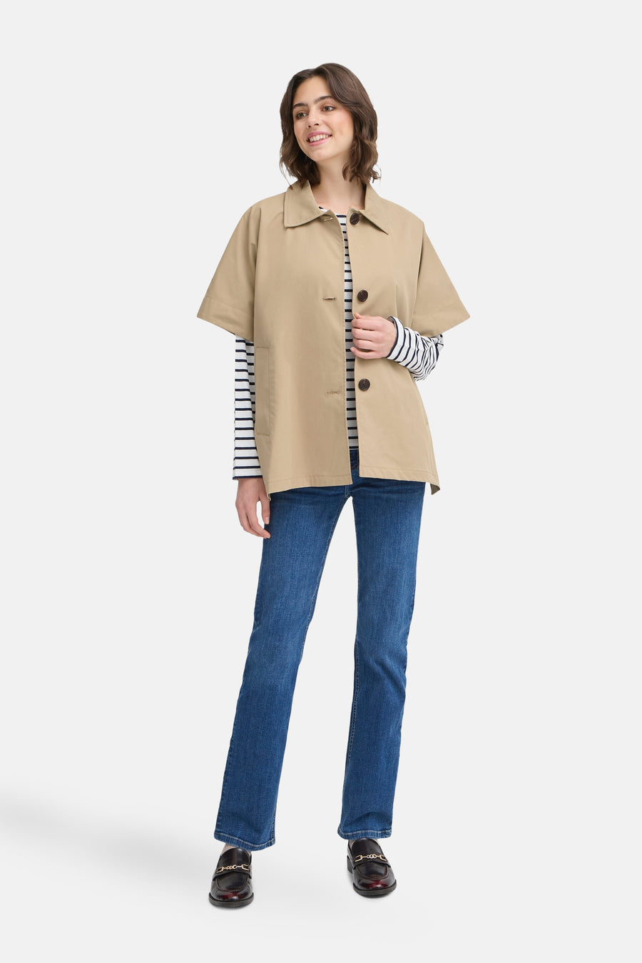 Veste - beige - Fransa®