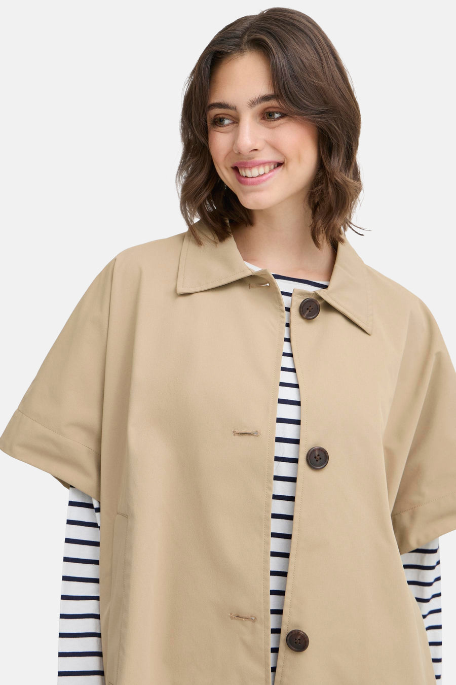 Veste - beige - Fransa®