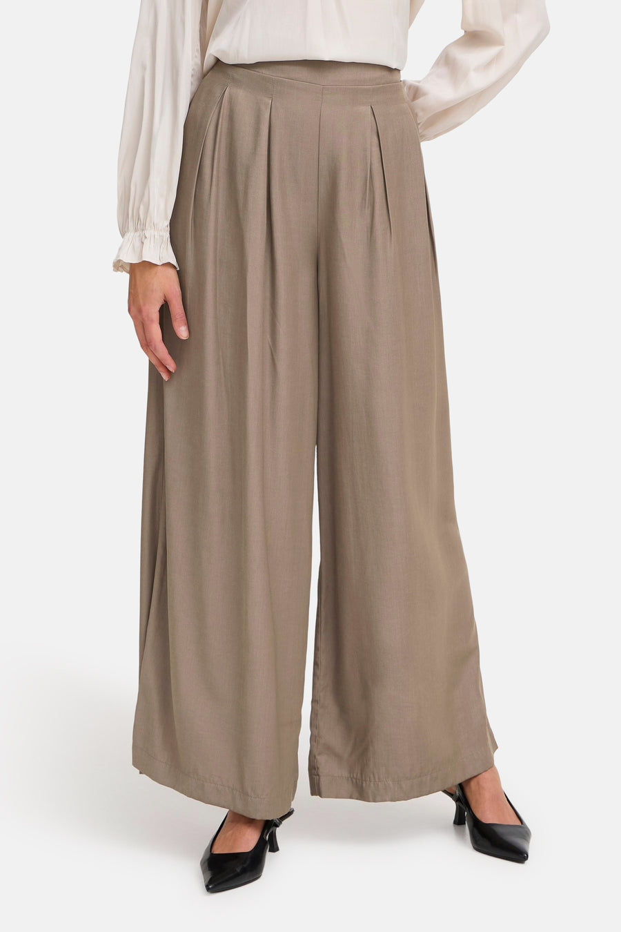 Pantalon - brun - Fransa®