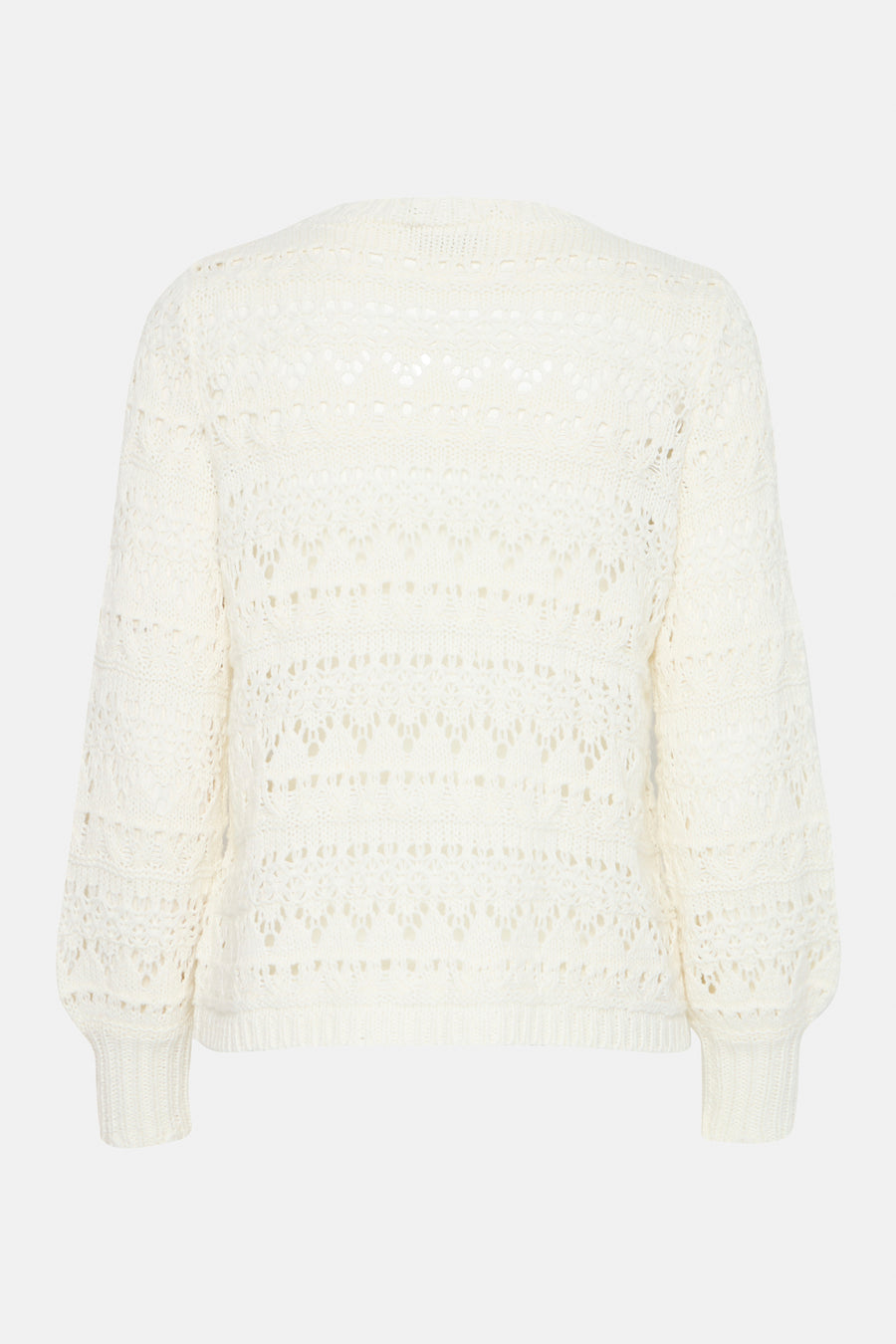 Pull à col rond - écru - Fransa®