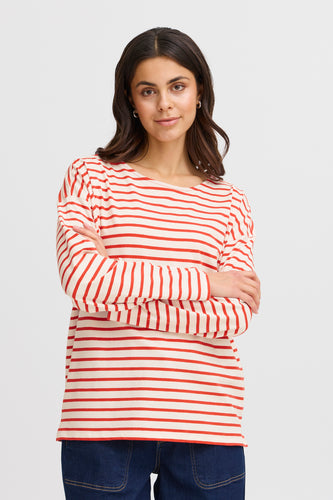 T-shirt à manches longues - rouge