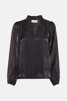Blouse à manches longues - noir
