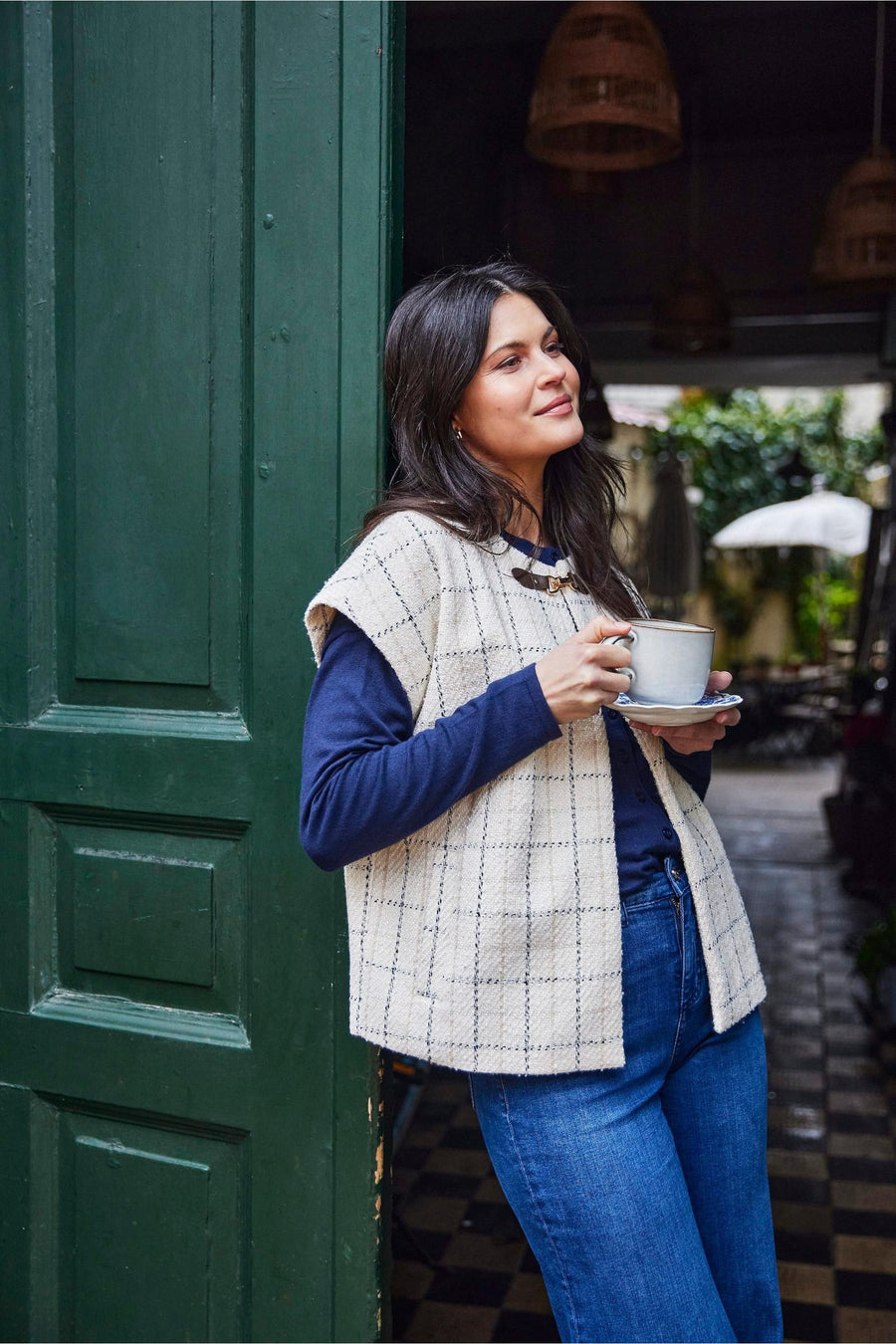 Veste - beige - Fransa®