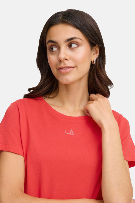 T-shirt à manches courtes - rouge