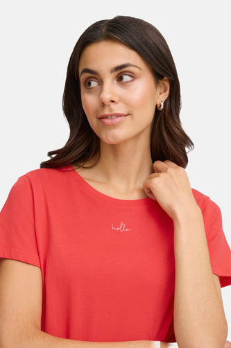 T-shirt à manches courtes - rouge - Fransa®