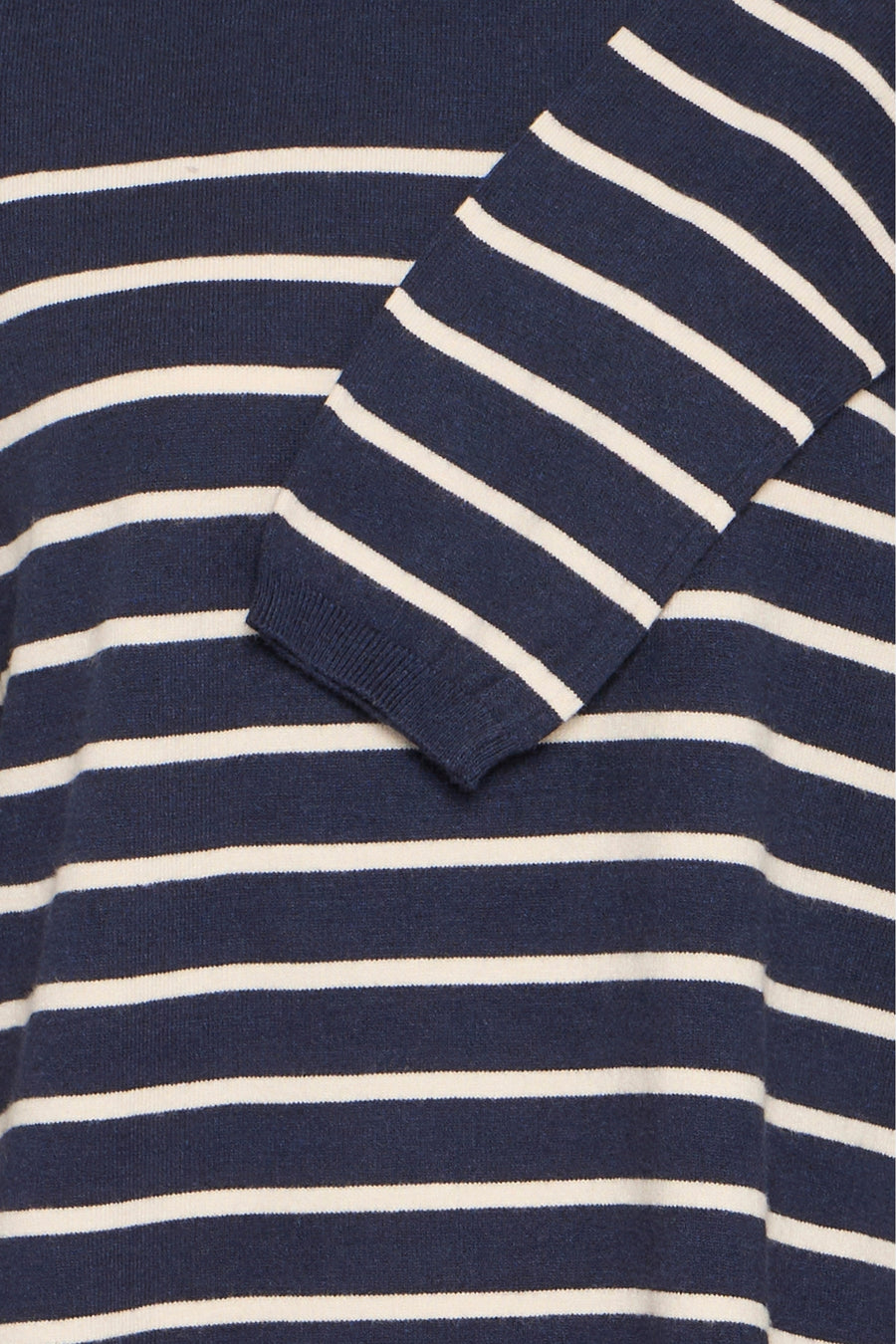 Pull à col rond - bleu - Fransa®