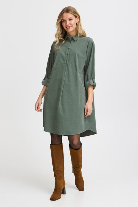 Robes à manches longues - vert