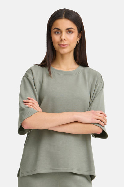 Sweat col O Vert - Fransa®