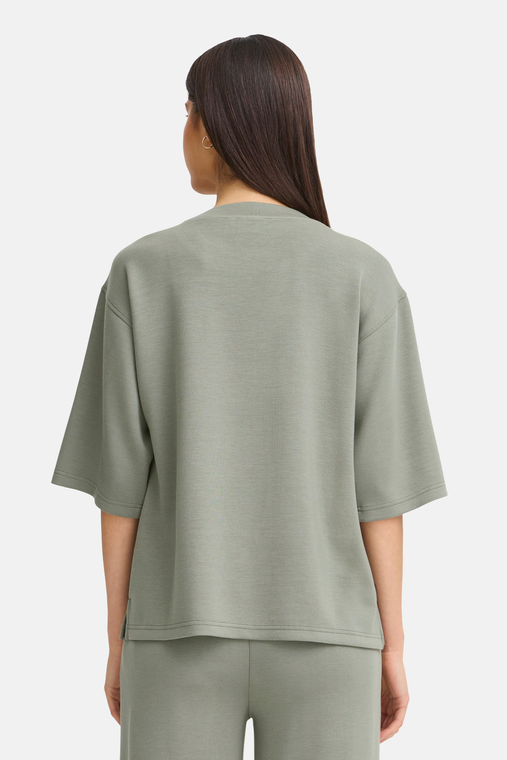 Sweat col O Vert - Fransa®