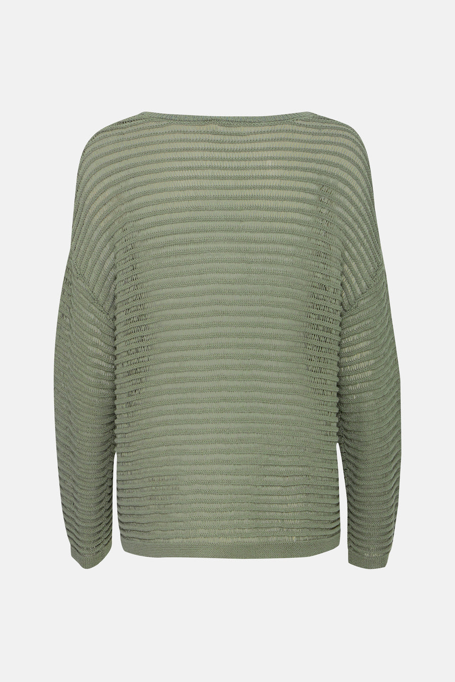 Pull à col rond - Kaki - Fransa®