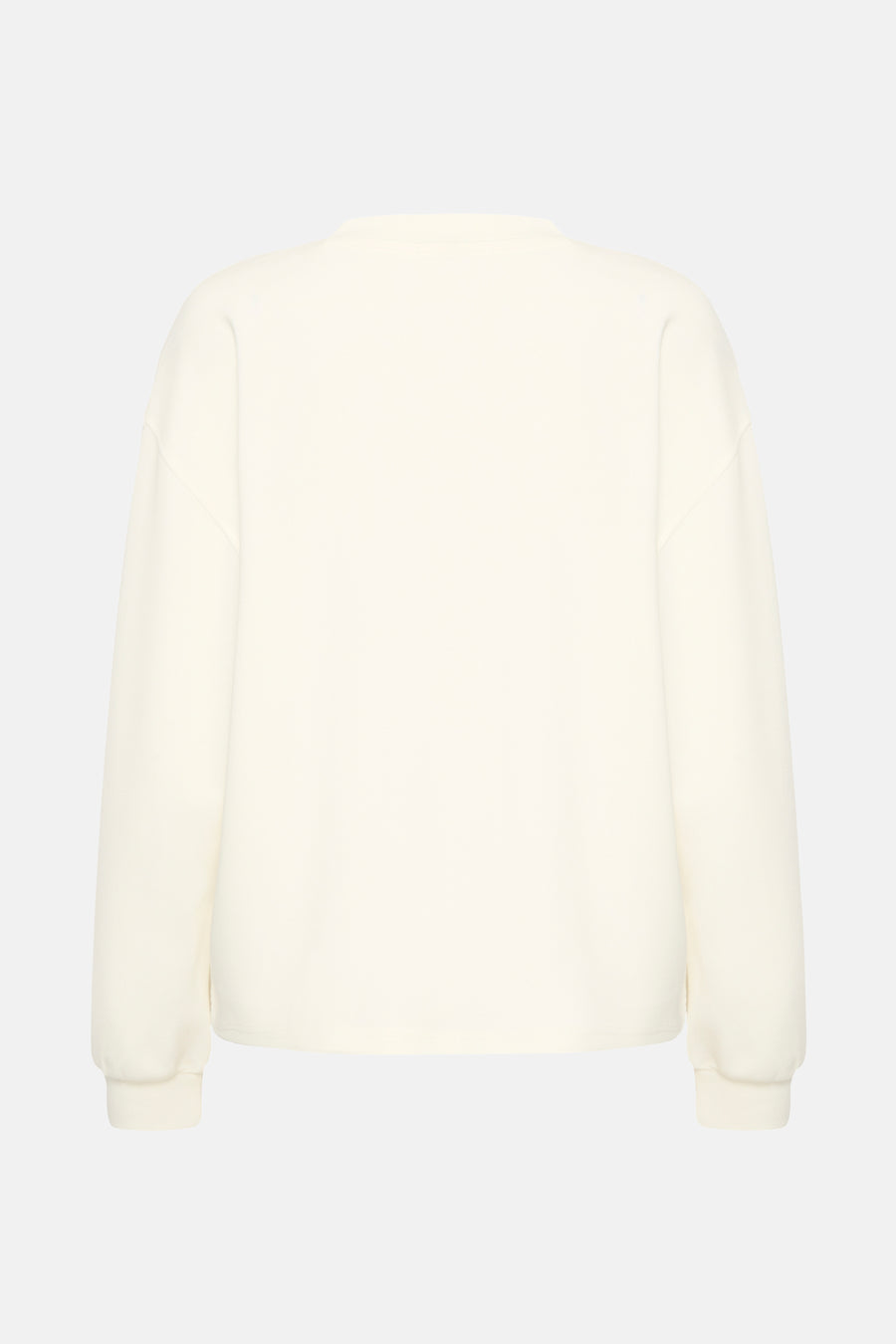 Sweat col O blanc - Fransa®