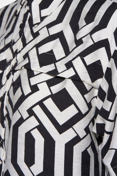 Chemise à manches longues - noir