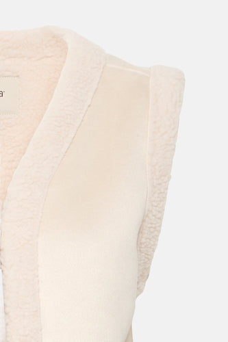 Veste sans manches - beige - Fransa®