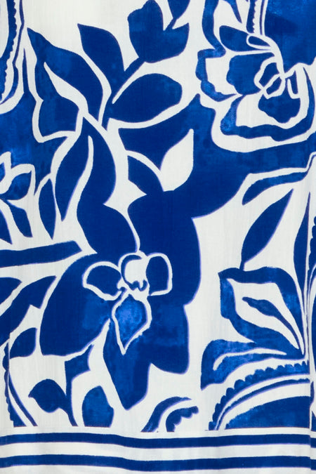Chemisier (manches courtes) Bleu - Fransa®
