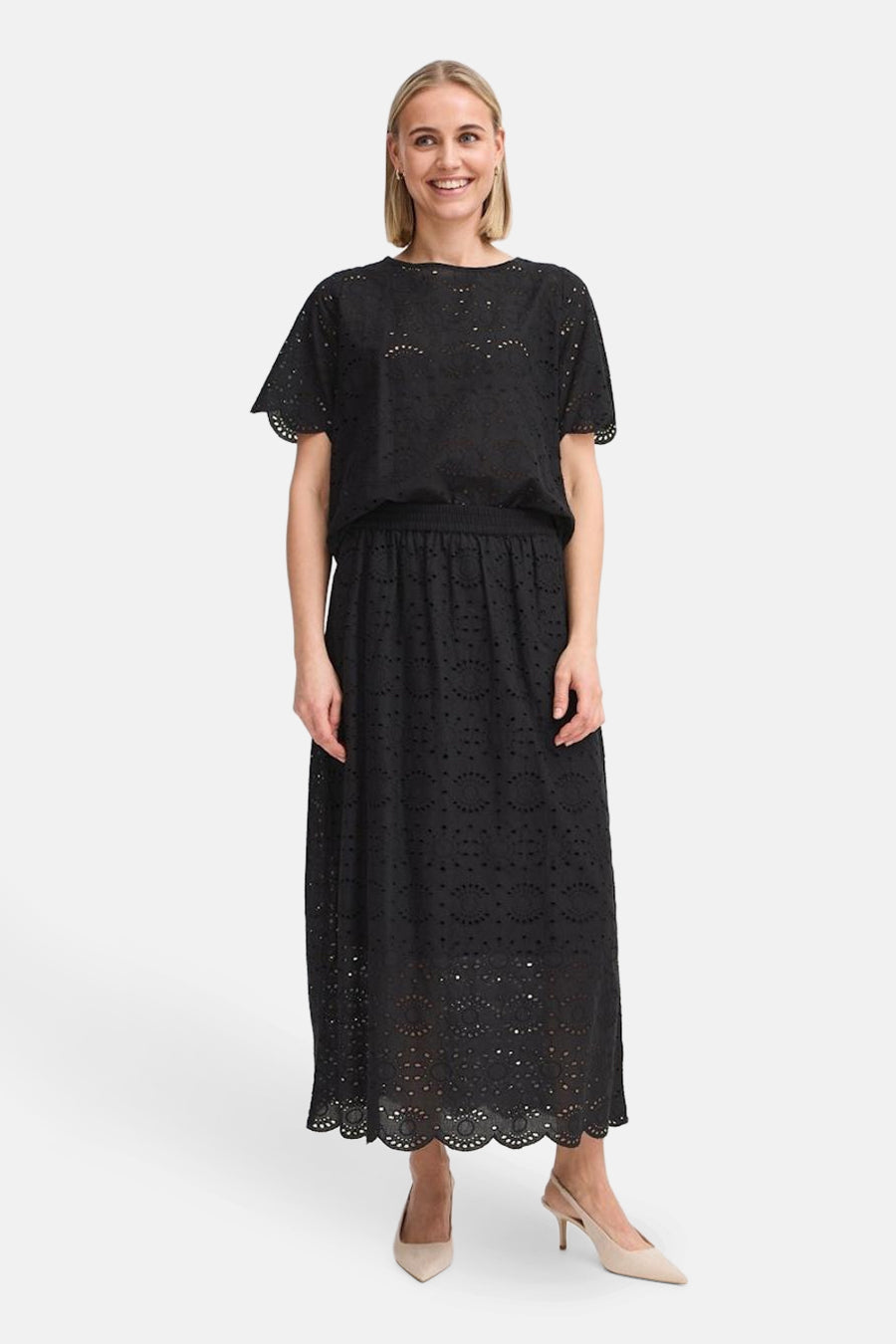 Jupe longue - noir - Fransa®