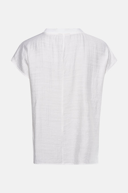 Blouse à manches courtes - Blanc