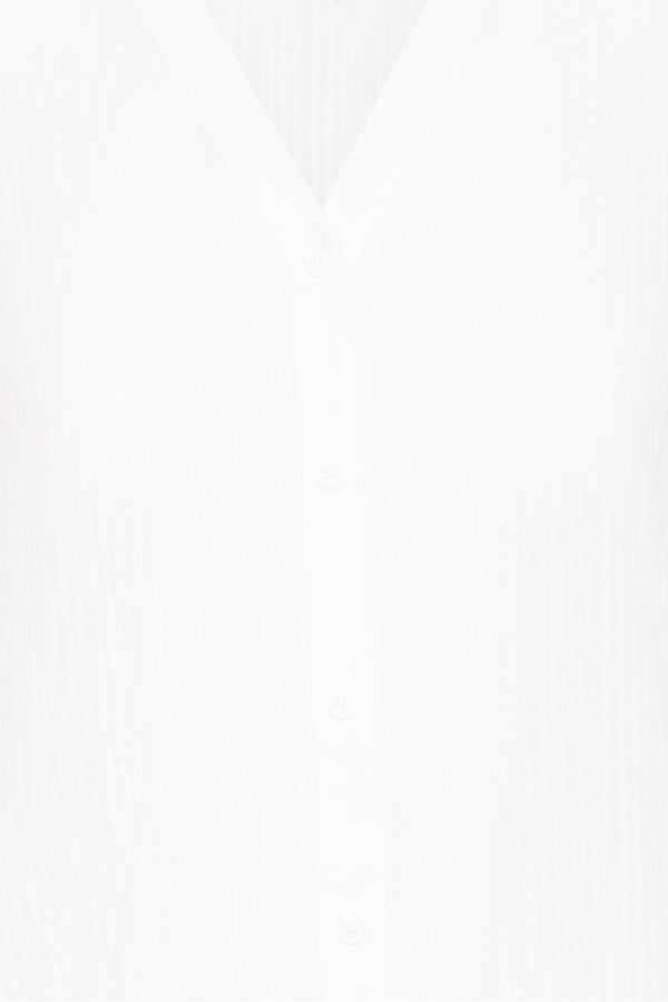 Chemisier (manches courtes) Blanc - Fransa®