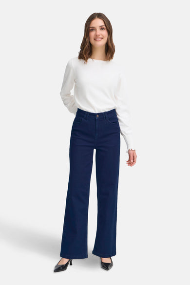 LUXE HANNA - dark blue denim