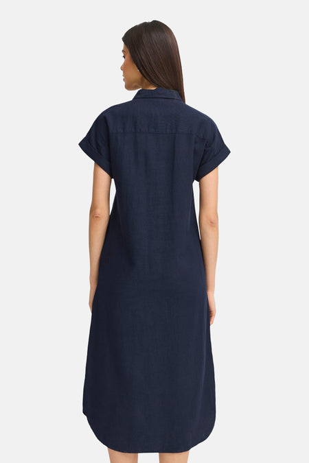 Robes manches courtes Bleu - Fransa®