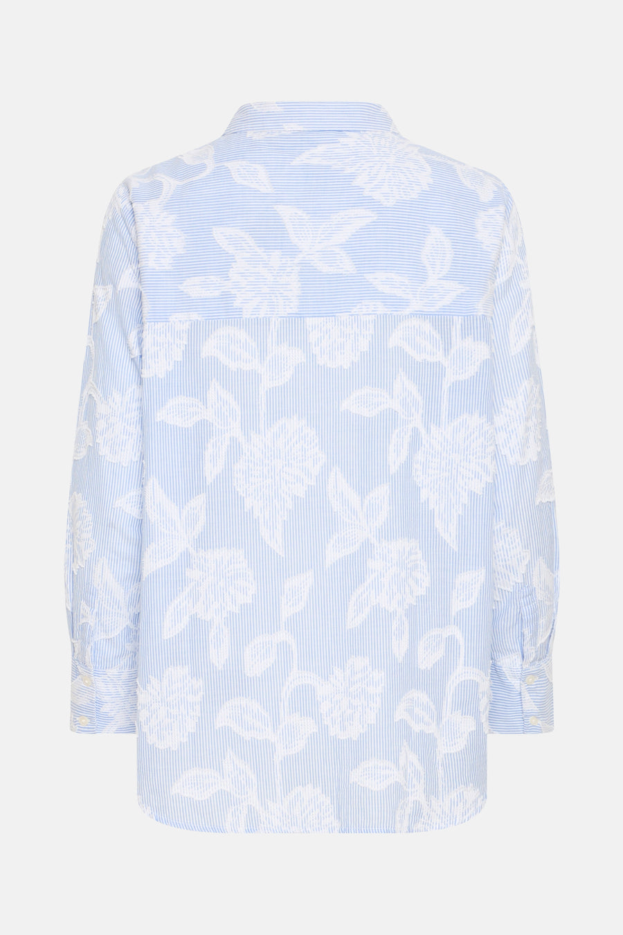 Chemise à manches longues - bleu - Fransa®