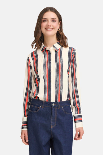Chemise à manches longues - multicolore