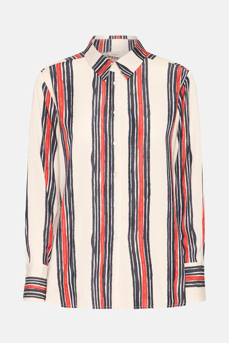 Chemise à manches longues - multicolore