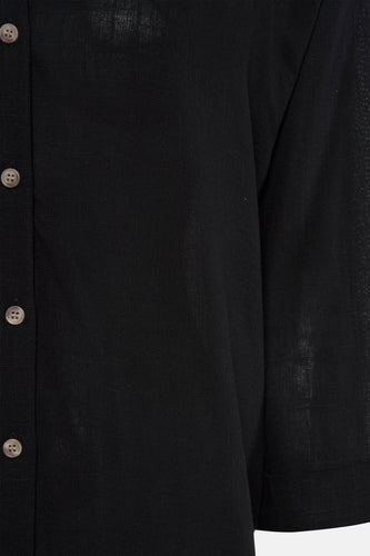 Chemise à manches longues - noir - Fransa®