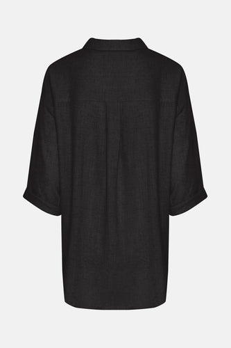 Chemise à manches longues - noir - Fransa®